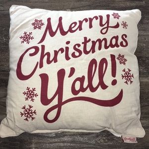Merry Christmas Y’all Pillow